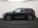 Ford Kuga 2.5 Vignale Plug In Hybrid 225pk PHEV | Lederen Sp, Gebruikt, Zwart, 4 cilinders, Zwart