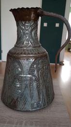 Antieke koperen Perzische waterkan, Antiek en Kunst, Antiek | Koper en Brons, Ophalen of Verzenden, Koper