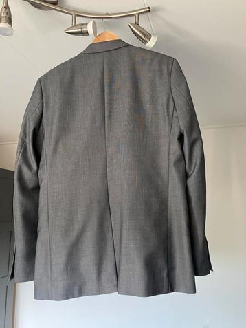 Grijs Slimfit Pak - Maat 40 - Zo Goed Als Nieuw beschikbaar voor biedingen