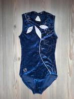 Turnpakje TT maat 140 146 152, Sport en Fitness, Turnen, Blauw, Ophalen of Verzenden, Zo goed als nieuw, Turnpak(je)