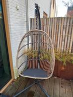 Hangstoel Tuin incl. Kussens & Hoes, Ophalen, Zo goed als nieuw, Wicker