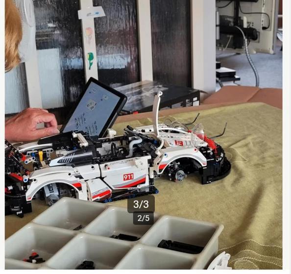 LEGO Technic Porsche 911 RSR - 42096, Kinderen en Baby's, Speelgoed | Duplo en Lego, Zo goed als nieuw, Ophalen