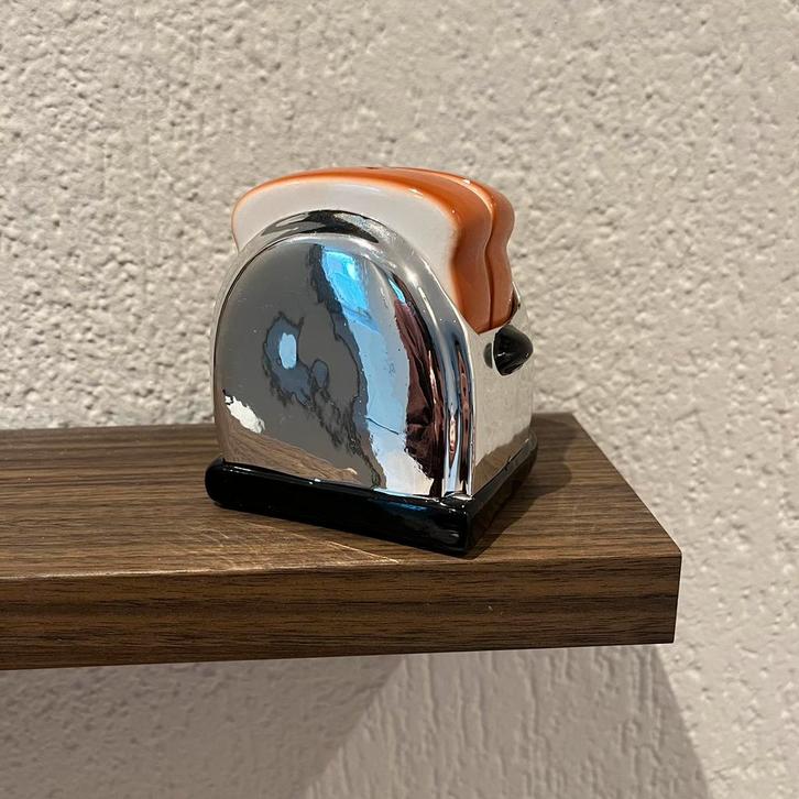 Vintage toast- en broodrooster peper- en zoutstel, Antiek en Kunst, Antiek | Keukenbenodigdheden, Ophalen of Verzenden