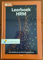 Leerboek HRM, Frits Kluijtmans & Albert Kamperman, Ophalen of Verzenden, Zo goed als nieuw, HBO