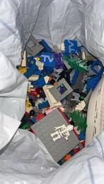 Zak losse lego en grond plagen, Ophalen of Verzenden, Gebruikt, Losse stenen, Lego