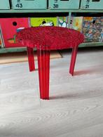 Kartell T-table by Patricia Urquiola. Rood, grote uitvoering, Huis en Inrichting, Kunststof, Minder dan 45 cm, Rond, Midcentury design