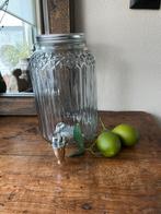 Glazen Water / frisdrank tap nieuw, Huis en Inrichting, Glas of Glazen, Nieuw, Ophalen of Verzenden, Glas