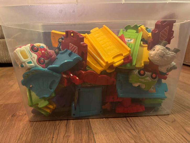 grote set vtech toettoet auto, Kinderen en Baby's, Speelgoed | Vtech, Gebruikt, Ophalen