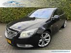 Opel Insignia 2.0 Turbo Executive I Leer I PDC, Auto's, Gebruikt, Zwart, 4 cilinders, Zwart