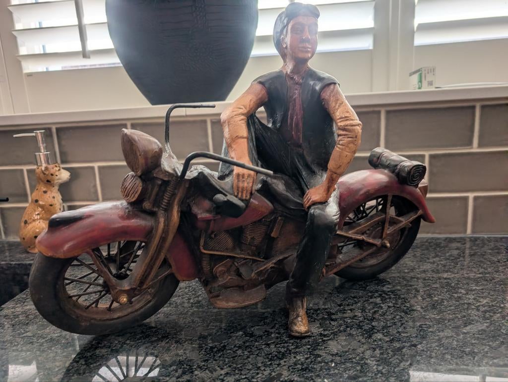 Leuke houten motor, Ophalen of Verzenden