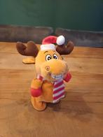 Nieuw kerst rendier knuffel lopend opname functie, Ophalen of Verzenden, Nieuw