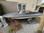 Speedbootje opknapper met motor en ZONDER trailer, Watersport en Boten, Speedboten, Minder dan 70 pk, Benzine, Buitenboordmotor