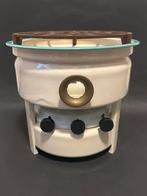 Creme 3-Pits Petroleumstel, Antiek en Kunst, Antiek | Emaille, Ophalen of Verzenden