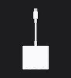 Apple USB-C naar HDMI Multiport Adapter, Ophalen of Verzenden, Zo goed als nieuw, Apple, Docking station