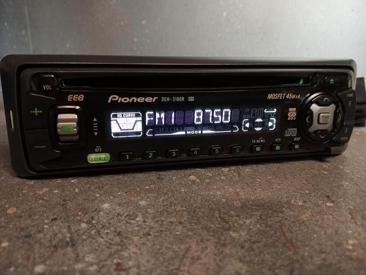 Pioneer Radio CD  Oldtimer Youngtimer, Auto diversen, Autoradio's, Zo goed als nieuw, Ophalen of Verzenden