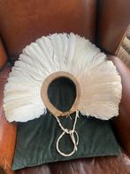 Ceremoniële Shaman Cocar van Sneeuw Reiger - Amazonegebied, Ophalen of Verzenden