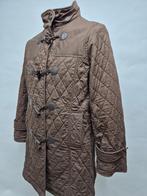 Barbour 'Duracotton  microfibre Dufflecoat' 42. Top!, Ophalen, Barbour, Bruin, Maat 42/44 (L)