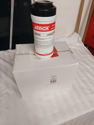 4tecx Reinigingsdoekjes - Nieuw in doos 6 stuks beschikbaar voor biedingen