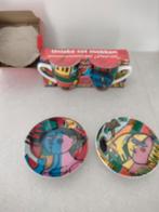 Corneille bakjes en koffiekopjes  uit 2001beperkte oplage, Antiek en Kunst, Antiek | Keramiek en Aardewerk, Ophalen of Verzenden
