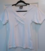 Top T-Shirt Korte Mouw Wit 38 Overslag model ( Jool ), Maat 38/40 (M), Verzenden, Wit, Zo goed als nieuw