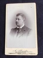 CDV, Man, A. van Beurden, Tilburg, Carte de Visite 7, Ophalen of Verzenden, Voor 1940, Gebruikt, Foto