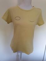 Geel T-shirt van Milting Stockholm maat M. De Sting. Ogen., Geel, Ophalen of Verzenden, Zo goed als nieuw, Korte mouw