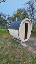 Barrel Sauna 2M Gratis Levering, Sport en Fitness, Sauna, Ophalen of Verzenden, Nieuw