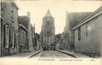 Nieuwerkerk, - Dorpsstraat met Kerk. - ongelopen, Ophalen of Verzenden, 1920 tot 1940, Ongelopen, Overijssel