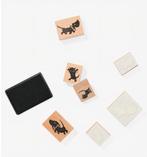 GEZOCHT stempelset van Takkie en Siepie., Hobby en Vrije tijd, Ophalen of Verzenden