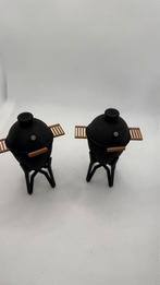 Mini BBQ zwart peper en zout set, Ophalen of Verzenden, Zo goed als nieuw
