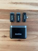 Godox WES2 Draadloos Microfoon USB-C - Smartphone microfoon, Ophalen of Verzenden, Zo goed als nieuw, Overige merken, Kantelbaar