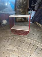 IKEA SVENSHULT Wandplank Rood, Huis en Inrichting, Tafels | Bijzettafels, Ophalen, Minder dan 45 cm, Minder dan 55 cm, Metaal of Aluminium