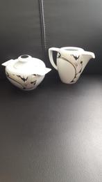 Suiker en koffieroomsetje Mitterteich Bavaria W.Germany, Antiek en Kunst, Antiek | Servies compleet, Ophalen of Verzenden