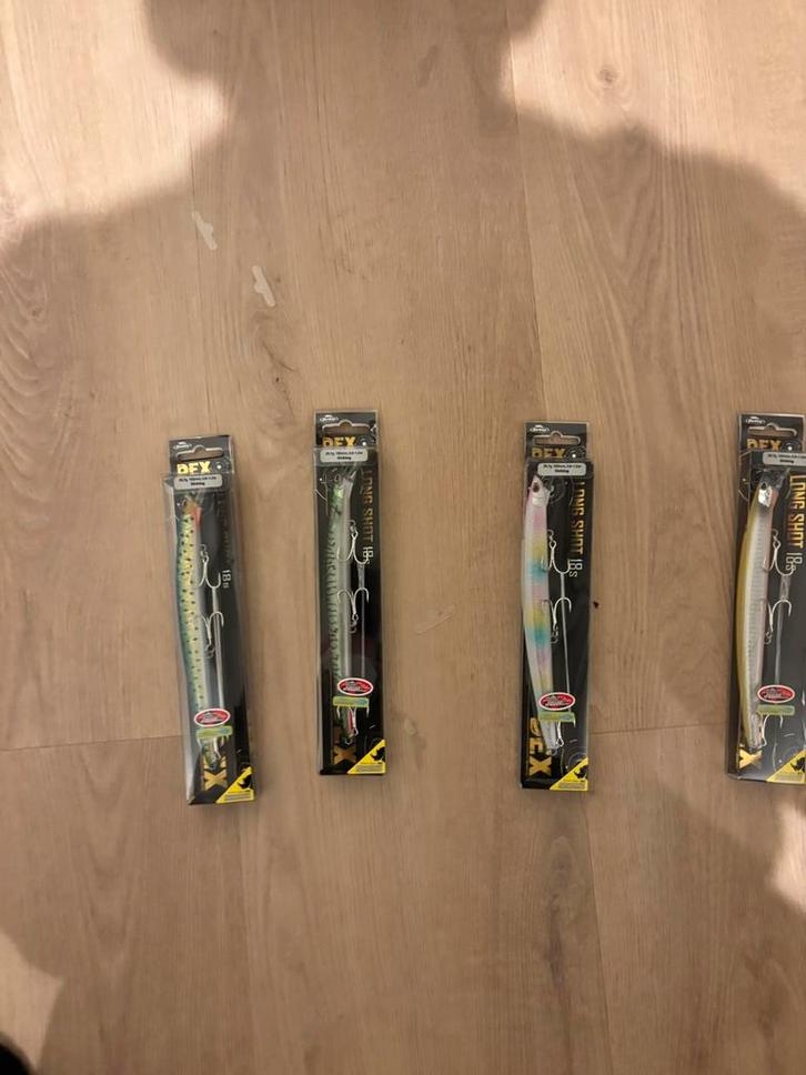 Berkley Longshot 18cm - 4 stuks - Losse verkoop mogelijk, Watersport en Boten, Hengelsport | Algemeen, Nieuw, Overige typen, Ophalen of Verzenden