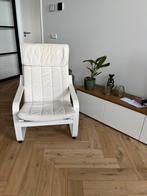 Ikea stoel fauteuil poang wit, Ophalen, Gebruikt