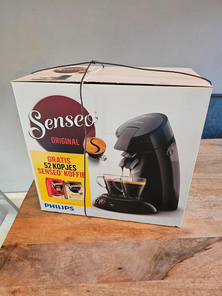 Senseo HD6553/67 Viva Café Zwart + Koffiepads, Witgoed en Apparatuur, Koffiezetapparaten, Nieuw, Koffiepads en cups, Koffiemachine