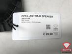 Opel Astra K Speaker 39035166, Auto-onderdelen, Opel, Gebruikt, Ophalen of Verzenden