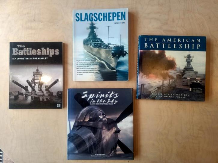 Slagschepen, battleships vliegtuigen WO2, Boeken, Oorlog en Militair, Gelezen, Algemeen, Ophalen of Verzenden