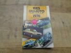 Kies uw Auto 1976 - KNAC Autojaarboek - Nederlands, Boeken, Verzenden, Gelezen, Algemeen