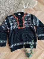 Norwegian Design wollen vest M bohemian wool jumper, Maat 38/40 (M), -, Zwart, -