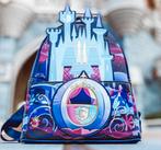 loungefly mini backpack castle cinderella assepoester disney, Verzenden, Assepoester of Belle, Nieuw, Tas, Koffer of Zak