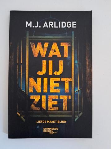 Wat Jij Niet Ziet - M.J. Arlidge (Gelezen) beschikbaar voor biedingen