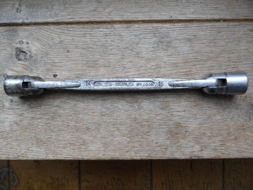 Belzer-Simplex No 4040 kniesleutel 14 15, Auto diversen, Autogereedschap, Gebruikt, Ophalen of Verzenden