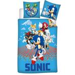 Sonic the Hedgehog Dekbedovertrek 140 x 200 cm - Sega, Kinderen en Baby's, Kinderkamer | Beddengoed, Nieuw, Blauw, Dekbedovertrek