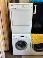 Setje Droger & Wasmachine Miele - 7KG - Werken Goed - Schoon, 6 tot 8 kg, Ophalen, Gebruikt, Minder dan 85 cm