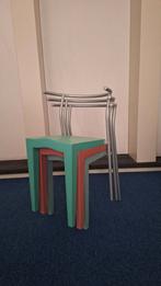 Vintage Philippe Starck Dr. Glob Stoelen - Set van 3, Huis en Inrichting, Ophalen, Gebruikt, Overige kleuren, Drie