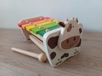 Houten xylofoon koe, van I'm toy, Kinderen en Baby's, Speelgoed | Houten speelgoed, Gebruikt, Ophalen of Verzenden