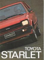 Brochure Toyota STARLET, 1981 (NL)., Louwman & Parqui., Toyota, Nieuw, Ophalen of Verzenden