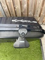 Exodus Dakkoffer + Thule Dakdragers, Auto diversen, Dakkoffers, Ophalen of Verzenden, Gebruikt
