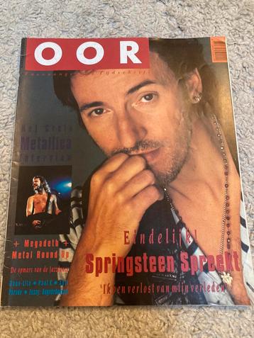 OOR Magazine 1992 METALLICA Megadeth SPRINGSTEEN Del Amitri beschikbaar voor biedingen